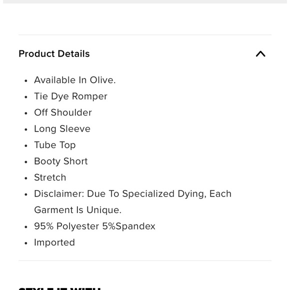 NWT fashion Nova romper - Picture 5 of 8